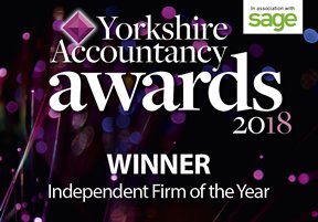 Independent Firm of the Year at the 2018 Yorkshire Accountancy Awards